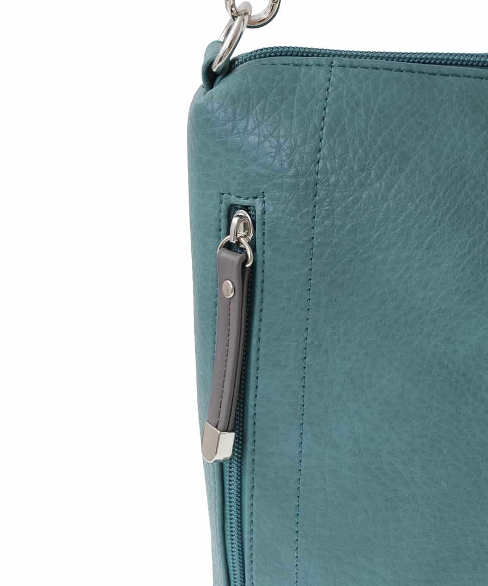 BPCAV11140 MK MICHEL KLEIN BAG(MK ミッシェルクラン バッグ) [2WAY]合成皮革ワンハンドルバッグ グリーン