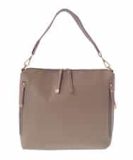 BPCAV11140 MK MICHEL KLEIN BAG(MK ミッシェルクラン バッグ) [2WAY]合成皮革ワンハンドルバッグ ベージュ