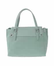 BPCAV14140 MK MICHEL KLEIN BAG(MK ミッシェルクラン バッグ) [2WAY]コンパクトデザインエコレザートートバッグ グリーン
