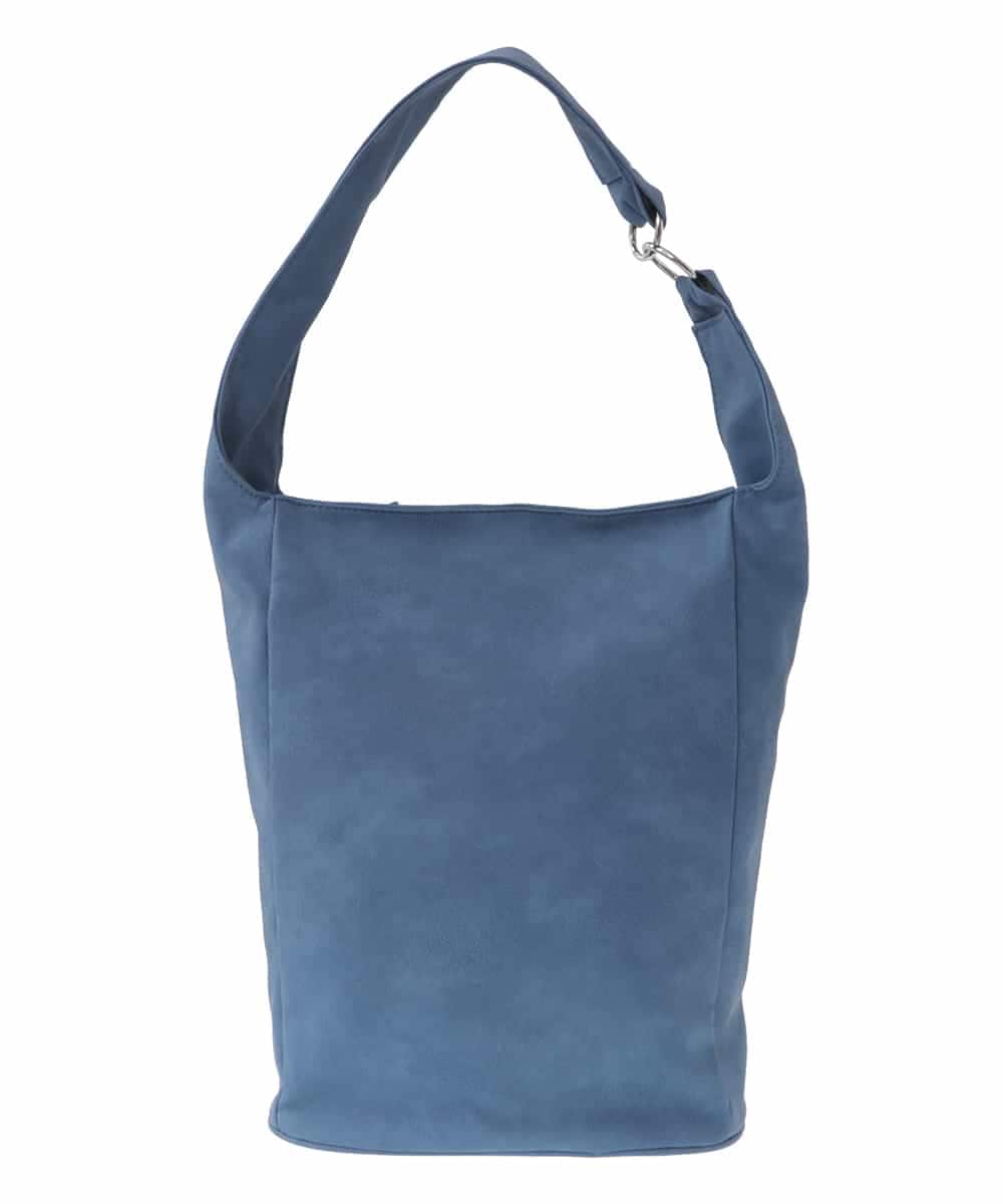 BPCAV25140 MK MICHEL KLEIN BAG(MK ミッシェルクラン バッグ) [A4収納可能]合成皮革ワンショルダーバッグ ネイビー