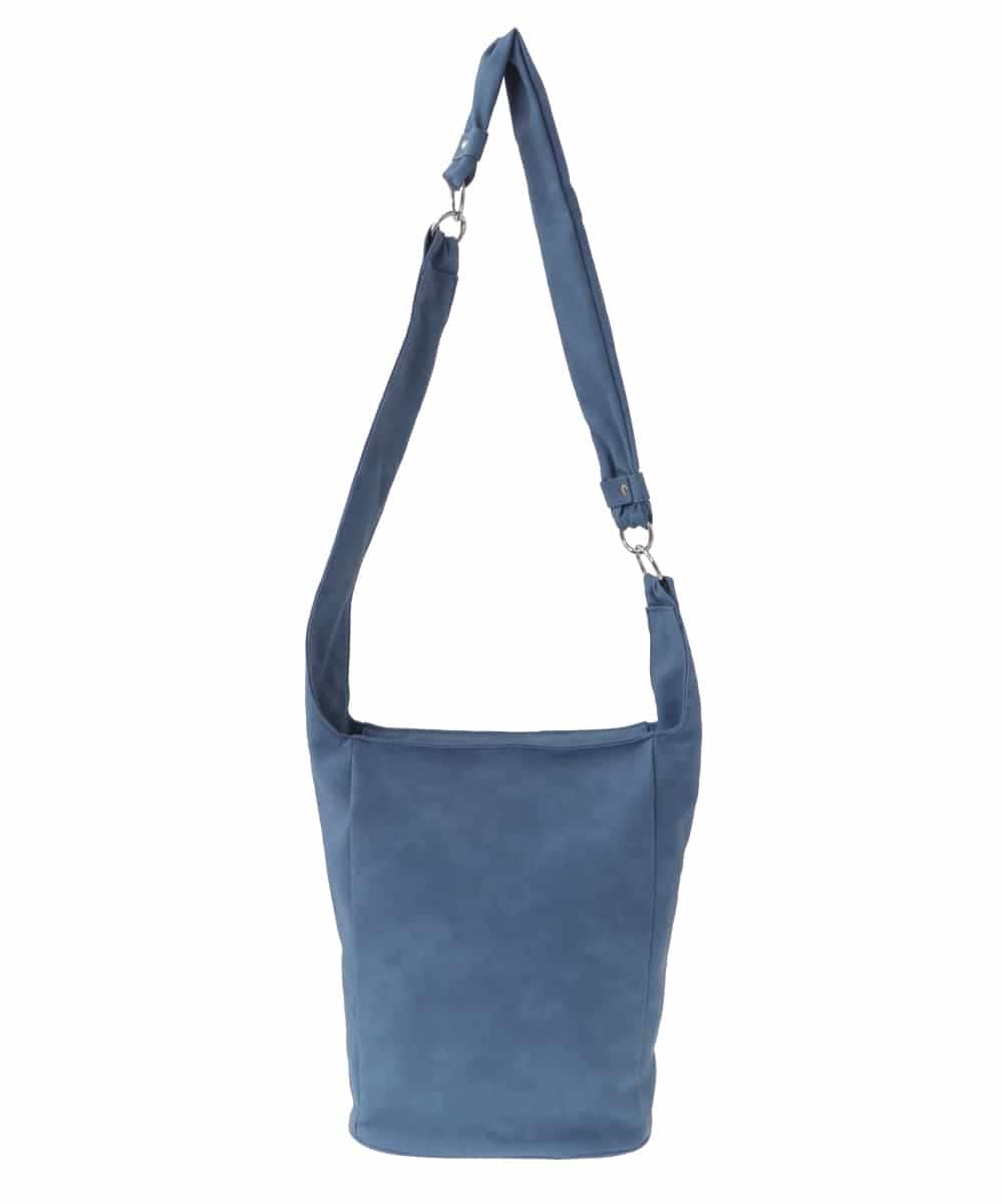 BPCAV25140 MK MICHEL KLEIN BAG(MK ミッシェルクラン バッグ) [A4収納可能]合成皮革ワンショルダーバッグ ネイビー