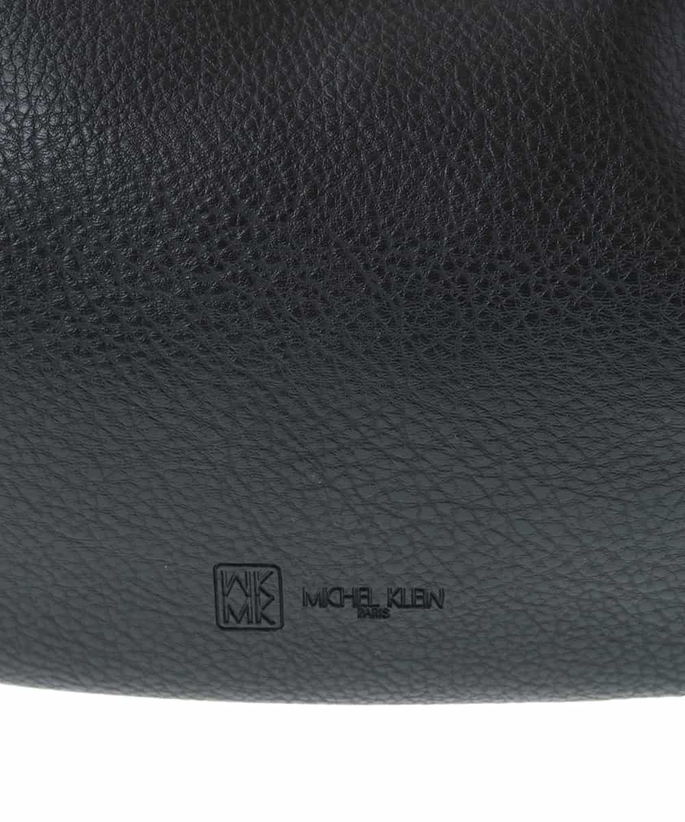 BPCAW40130 MK MICHEL KLEIN BAG(MK ミッシェルクラン バッグ) フェイクレザー ラウンドショルダーバッグ ベージュ