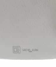BPCAW40130 MK MICHEL KLEIN BAG(MK ミッシェルクラン バッグ) フェイクレザー ラウンドショルダーバッグ ベージュ