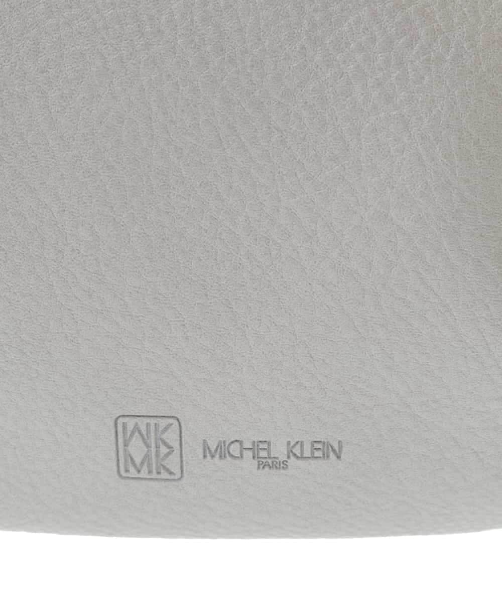 BPCAW40130 MK MICHEL KLEIN BAG(MK ミッシェルクラン バッグ) フェイクレザー ラウンドショルダーバッグ ベージュ