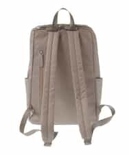 BPCAW41150 MK MICHEL KLEIN BAG(MK ミッシェルクラン バッグ) 異素材ジョイントラウンドジップリュック ベージュ