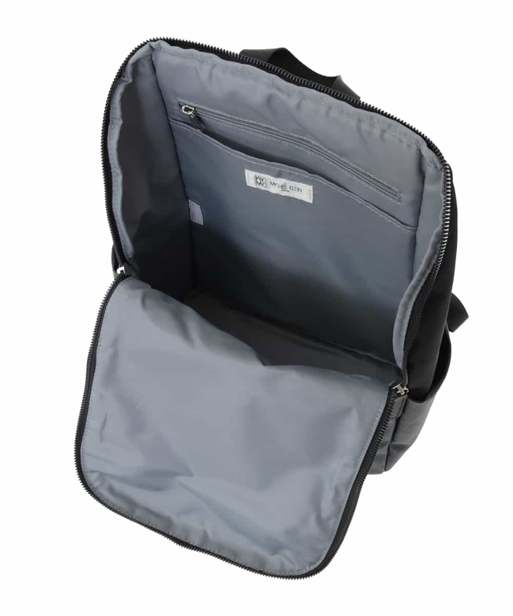 BPCAW41150 MK MICHEL KLEIN BAG(MK ミッシェルクラン バッグ) 異素材ジョイントラウンドジップリュック ベージュ