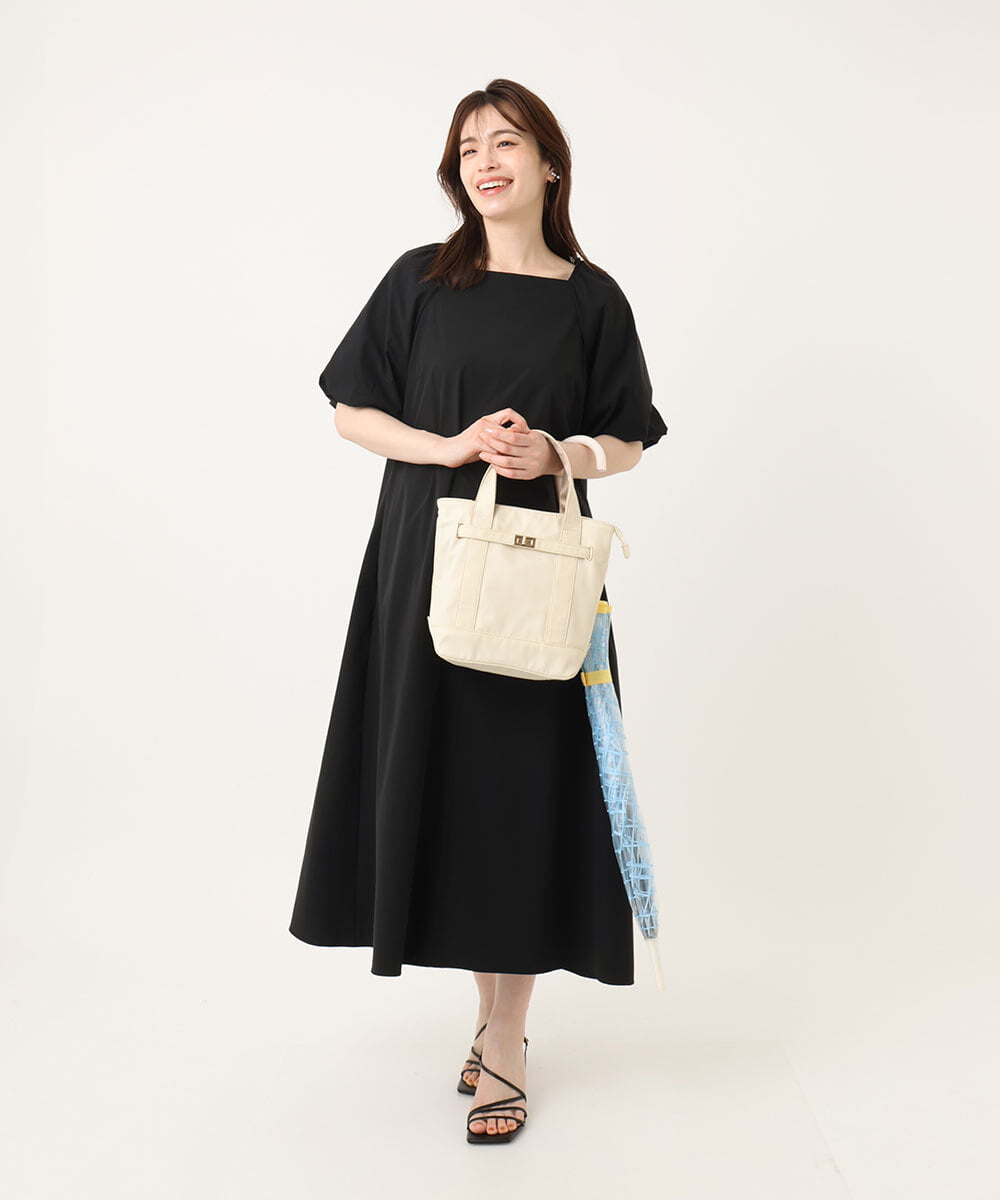 BPCEA21140 MK MICHEL KLEIN BAG(MK ミッシェルクラン バッグ) [収納アドバイザー監修/2WAY]インバッグ付きトートバッグ マスタード