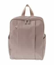 BPCEA22160 MK MICHEL KLEIN BAG(MK ミッシェルクラン バッグ) [撥水/収納アドバイザー監修]タックデザインコンパクトリュック マスタード