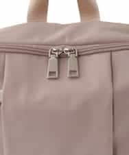 BPCEA22160 MK MICHEL KLEIN BAG(MK ミッシェルクラン バッグ) [撥水/収納アドバイザー監修]タックデザインコンパクトリュック マスタード