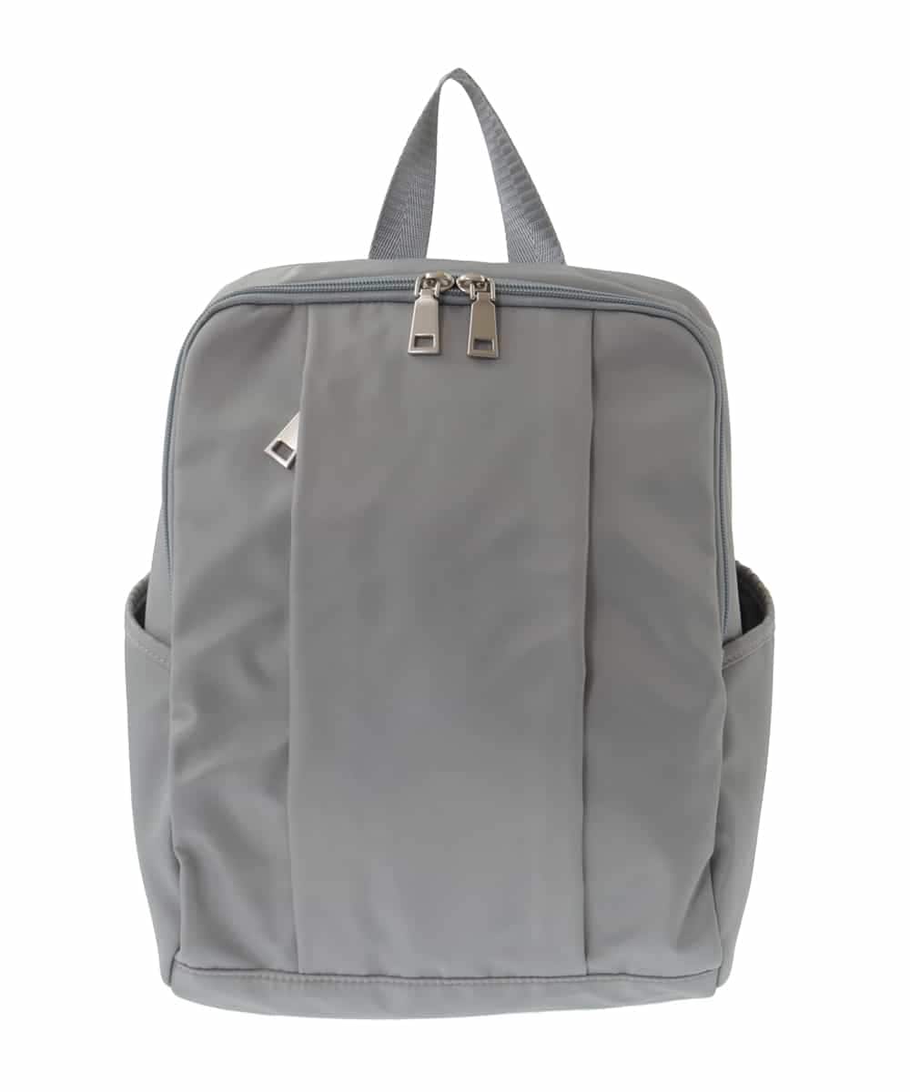 BPCEA22160 MK MICHEL KLEIN BAG(MK ミッシェルクラン バッグ) [撥水/収納アドバイザー監修]タックデザインコンパクトリュック マスタード