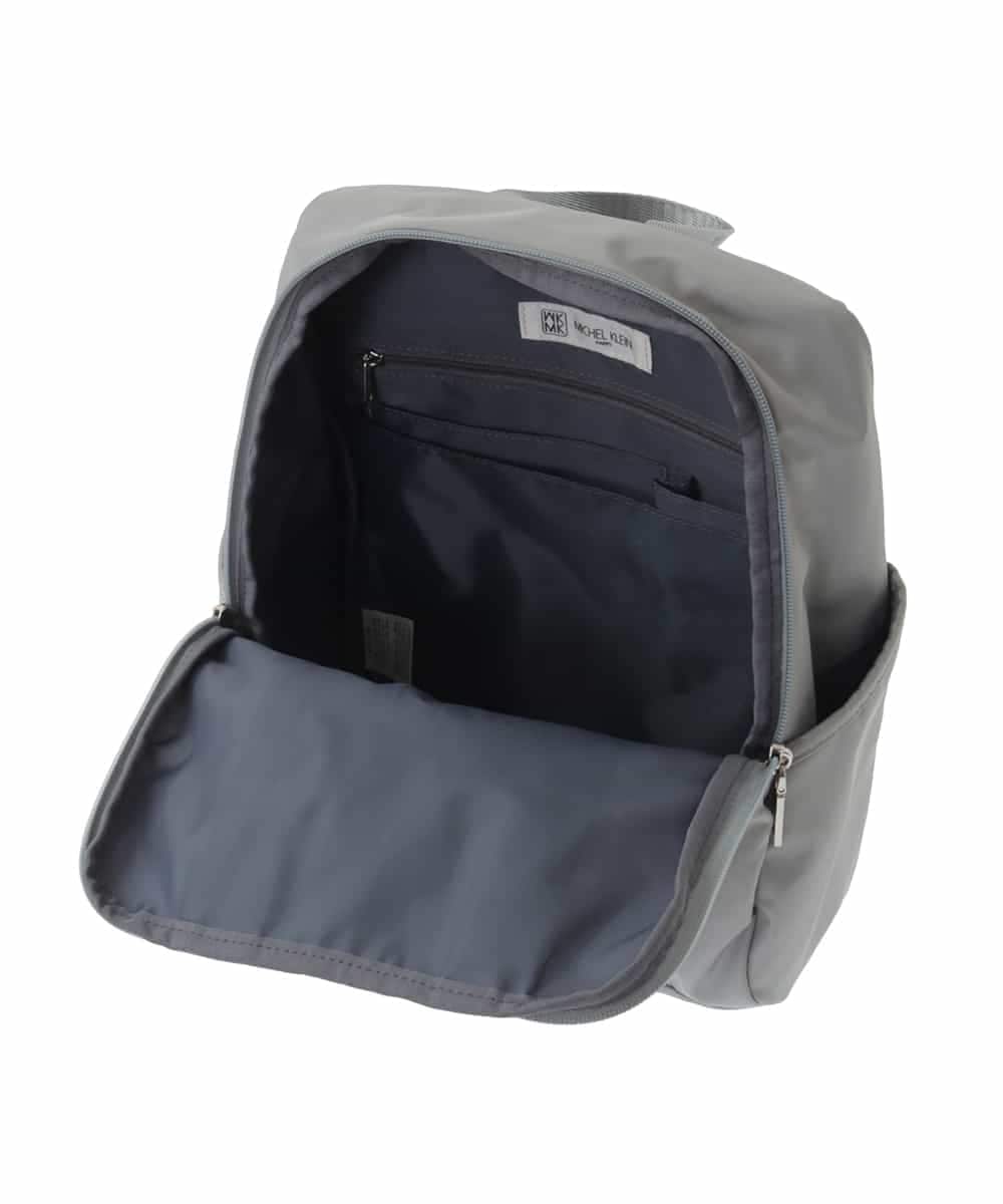 BPCEA22160 MK MICHEL KLEIN BAG(MK ミッシェルクラン バッグ) [撥水/収納アドバイザー監修]タックデザインコンパクトリュック マスタード