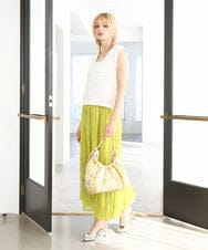 BPCEA23150 MK MICHEL KLEIN BAG(MK ミッシェルクラン バッグ) パラコードワンハンドルバッグ ピンク×ブラウン