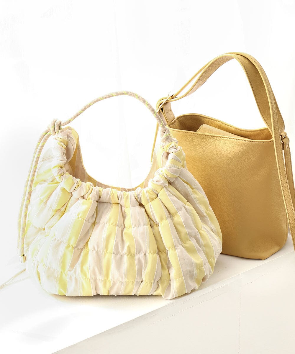 BPCEA23150 MK MICHEL KLEIN BAG(MK ミッシェルクラン バッグ) パラコードワンハンドルバッグ ピンク×ブラウン