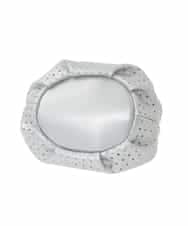 BPCED21150 MK MICHEL KLEIN BAG(MK ミッシェルクラン バッグ) [2WAY]パンチングデザインラウンドミニバッグ シルバー