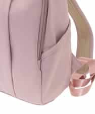 BPCED22150 MK MICHEL KLEIN BAG(MK ミッシェルクラン バッグ) [撥水]フロントタックデザインミニリュック ピンク