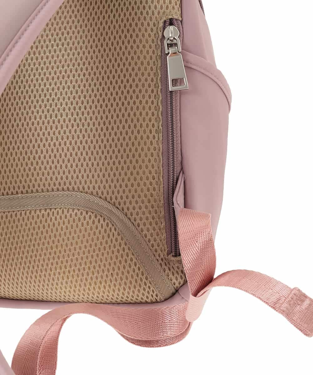 BPCED22150 MK MICHEL KLEIN BAG(MK ミッシェルクラン バッグ) [撥水]フロントタックデザインミニリュック ピンク