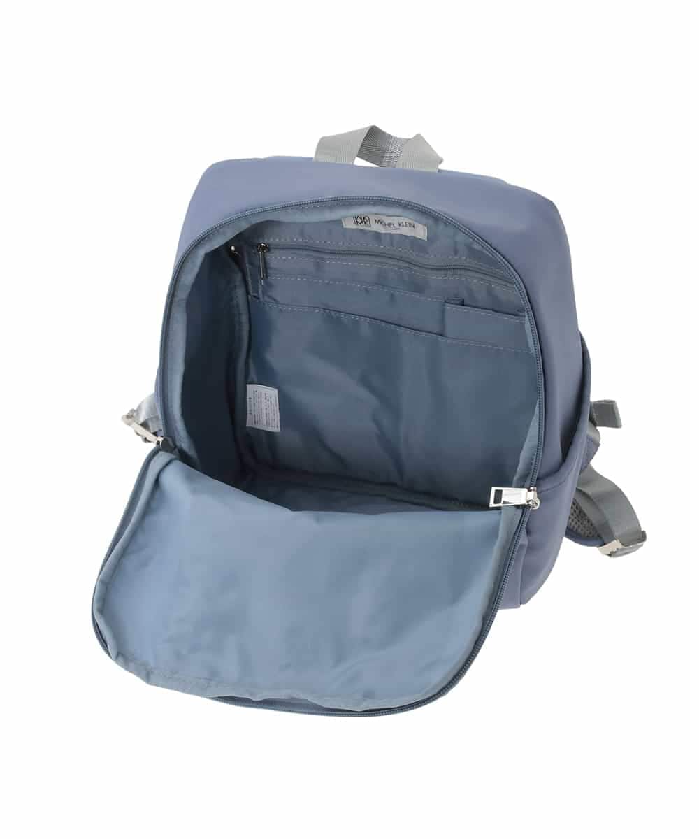 BPCED22150 MK MICHEL KLEIN BAG(MK ミッシェルクラン バッグ) [撥水]フロントタックデザインミニリュック ピンク