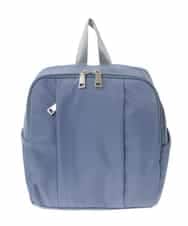 BPCED22150 MK MICHEL KLEIN BAG(MK ミッシェルクラン バッグ) [撥水]フロントタックデザインミニリュック ブルー