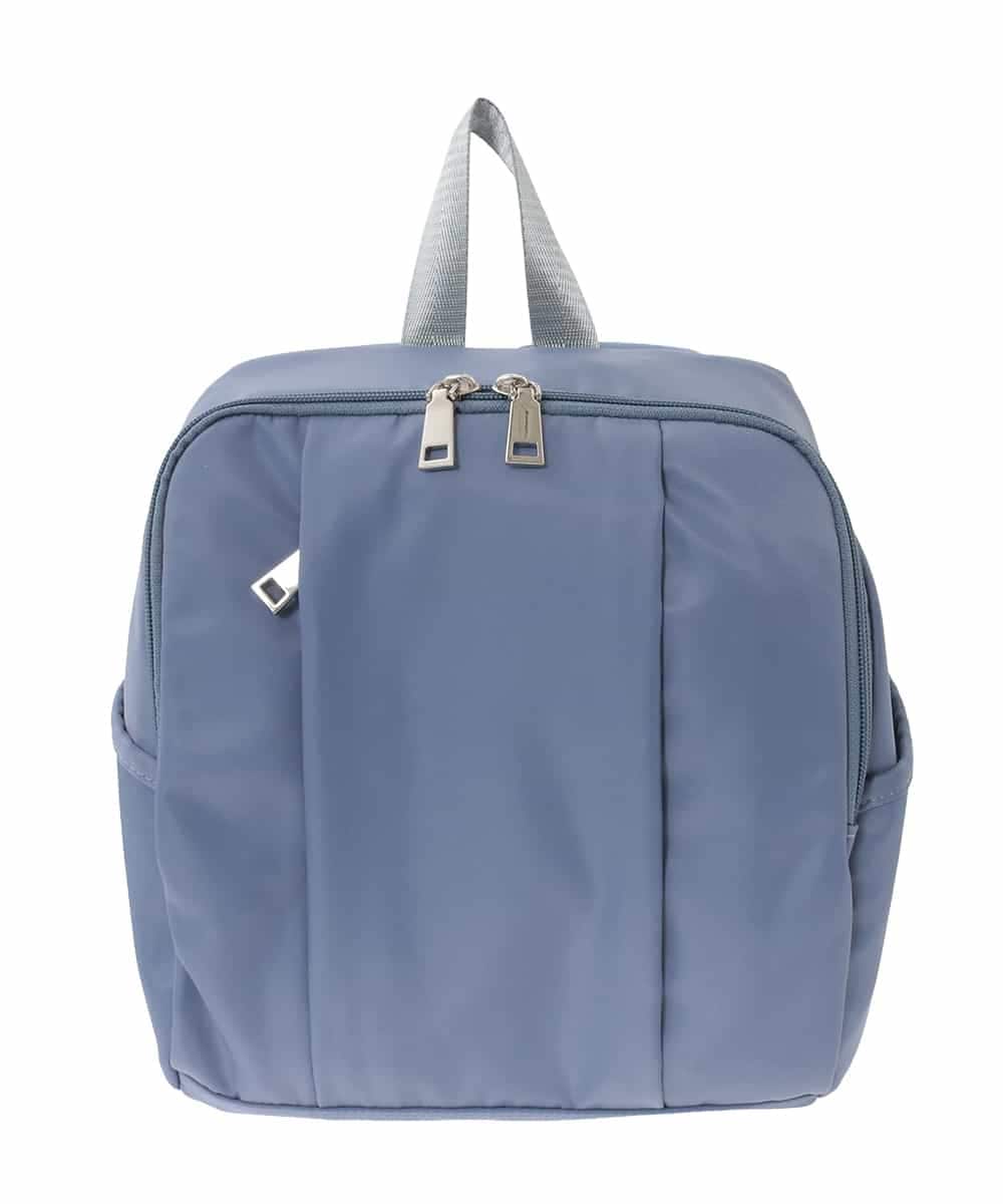 BPCED22150 MK MICHEL KLEIN BAG(MK ミッシェルクラン バッグ) [撥水]フロントタックデザインミニリュック ブルー