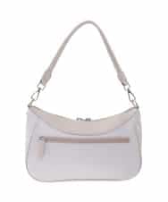 BPCED23160 MK MICHEL KLEIN BAG(MK ミッシェルクラン バッグ) [2WAY]異素材ポイントラウンドショルダーバッグ ラベンダー