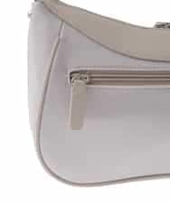 BPCED23160 MK MICHEL KLEIN BAG(MK ミッシェルクラン バッグ) [2WAY]異素材ポイントラウンドショルダーバッグ ラベンダー