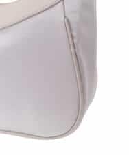 BPCED23160 MK MICHEL KLEIN BAG(MK ミッシェルクラン バッグ) [2WAY]異素材ポイントラウンドショルダーバッグ ラベンダー