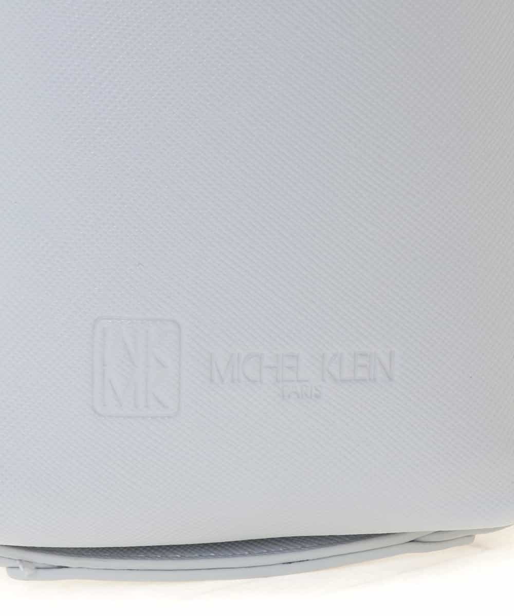 BPCEG04140 MK MICHEL KLEIN BAG(MK ミッシェルクラン バッグ) 【2WAY】フェイクレザースクエアーバッグ ライトグレー