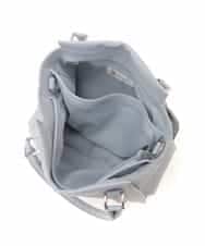 BPCEG04140 MK MICHEL KLEIN BAG(MK ミッシェルクラン バッグ) 【2WAY】フェイクレザースクエアーバッグ ライトグレー
