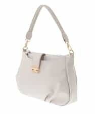 BPCEP14150 MK MICHEL KLEIN BAG(MK ミッシェルクラン バッグ) 【2WAY】タックデザイントートバッグ ベージュ