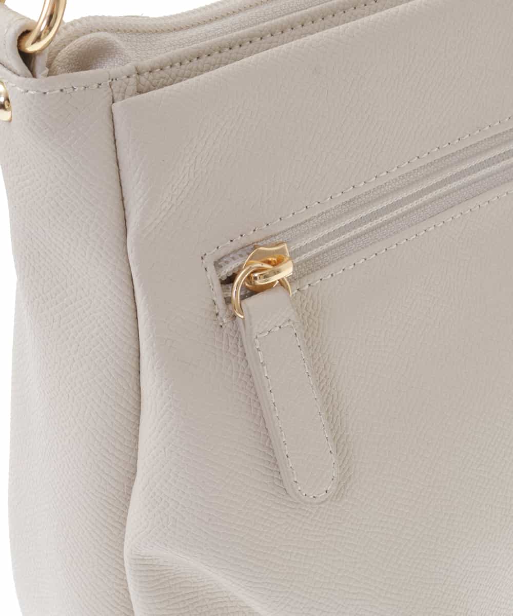 BPCEP14150 MK MICHEL KLEIN BAG(MK ミッシェルクラン バッグ) 【2WAY】タックデザイントートバッグ ベージュ