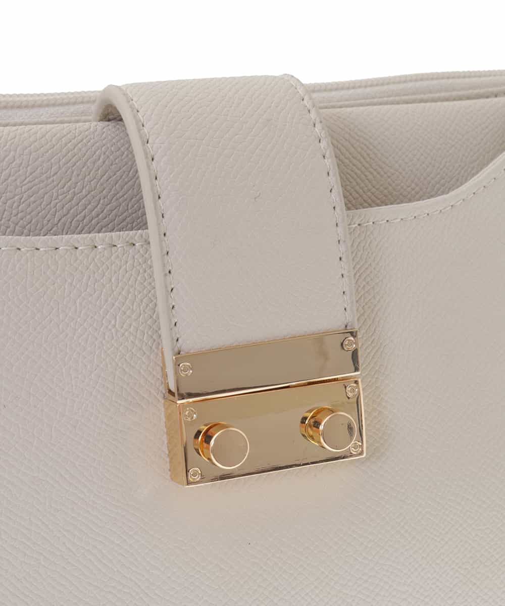 BPCEP14150 MK MICHEL KLEIN BAG(MK ミッシェルクラン バッグ) 【2WAY】タックデザイントートバッグ ベージュ