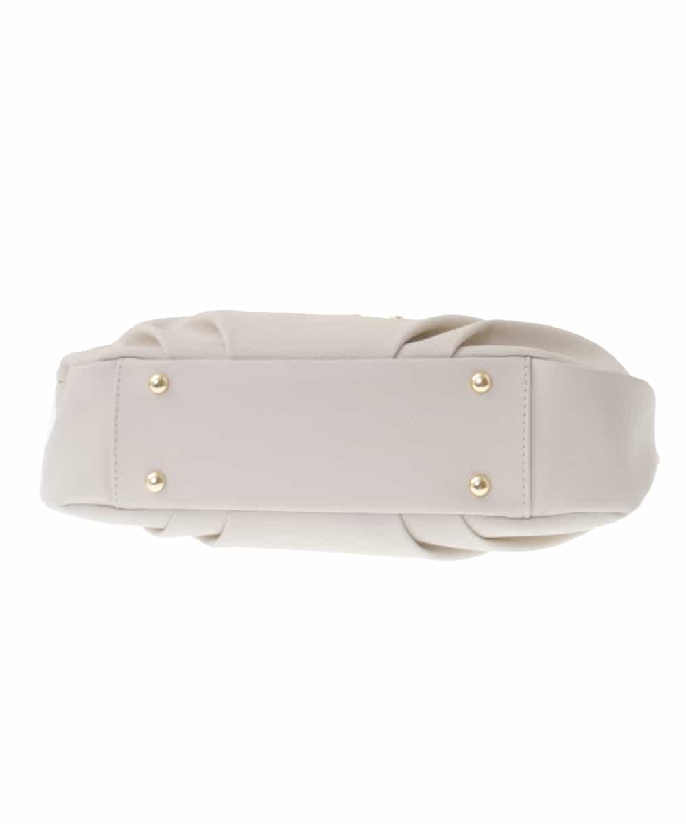 BPCEP14150 MK MICHEL KLEIN BAG(MK ミッシェルクラン バッグ) 【2WAY】タックデザイントートバッグ ベージュ