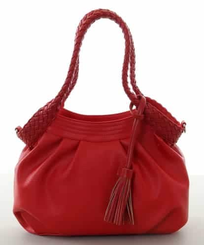 BPCEP23150 MK MICHEL KLEIN BAG 【2WAY】編みハンドルトートバッグ