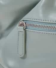 BPCEP24130 MK MICHEL KLEIN BAG(MK ミッシェルクラン バッグ) 【2WAY】編みデザインハンドルバッグ グリーン