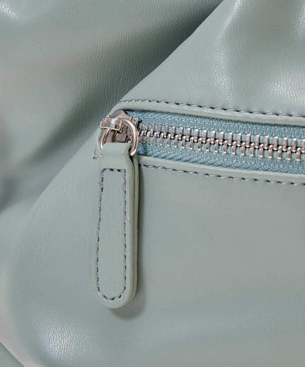 BPCEP24130 MK MICHEL KLEIN BAG(MK ミッシェルクラン バッグ) 【2WAY】編みデザインハンドルバッグ グリーン
