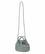 BPCEP24130 MK MICHEL KLEIN BAG(MK ミッシェルクラン バッグ) 【2WAY】編みデザインハンドルバッグ グリーン