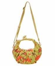 BPCES23140 MK MICHEL KLEIN BAG(MK ミッシェルクラン バッグ) [2WAY]クロワッサンフォルムハンドバッグ イエロー
