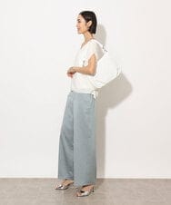 BPCGA30150 MK MICHEL KLEIN BAG(MK ミッシェルクラン バッグ) [2WAY]パンチングレイヤードショルダーバッグ ネイビー