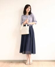 BPCGA31150 MK MICHEL KLEIN BAG(MK ミッシェルクラン バッグ) [2WAY]リンクルデザインシャイニーハンドルバッグ ネイビー
