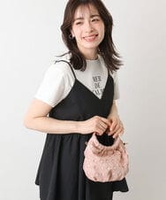 BPCGA42130 MK MICHEL KLEIN BAG(MK ミッシェルクラン バッグ) [2WAY]サークルレースハンドバッグ ピンク