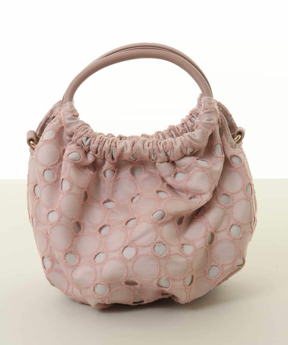 BPCGA42130 MK MICHEL KLEIN BAG(MK ミッシェルクラン バッグ) [2WAY]サークルレースハンドバッグ ピンク