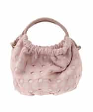 BPCGA42130 MK MICHEL KLEIN BAG(MK ミッシェルクラン バッグ) [2WAY]サークルレースハンドバッグ ピンク