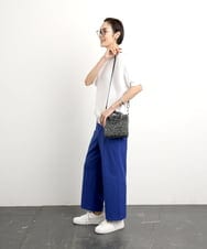 BPCGA44110 MK MICHEL KLEIN BAG(MK ミッシェルクラン バッグ) [2WAY]メタリックメッシュコンパクトバッグ ピンク