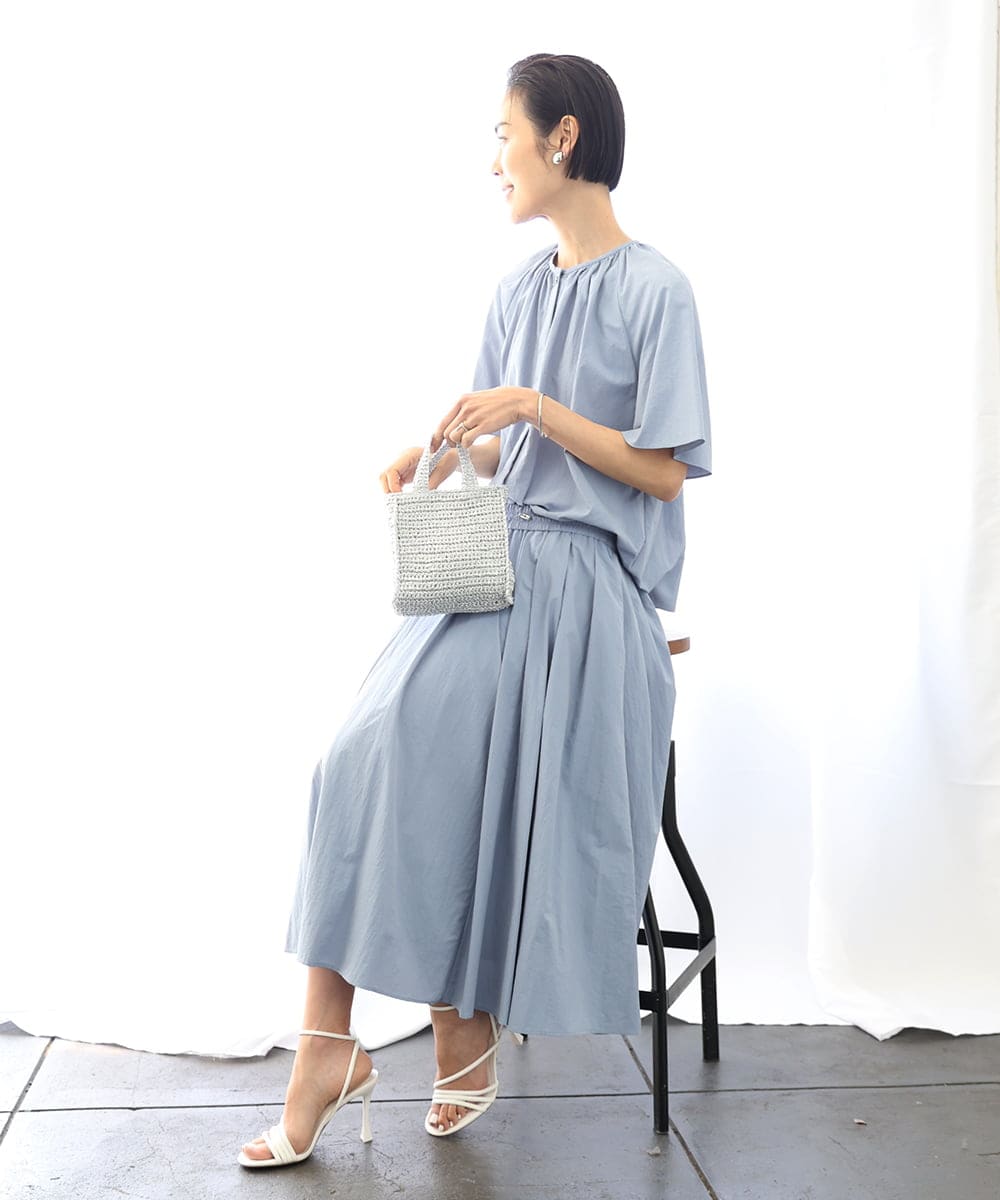 BPCGA44110 MK MICHEL KLEIN BAG(MK ミッシェルクラン バッグ) [2WAY]メタリックメッシュコンパクトバッグ ピンク