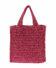 BPCGA44110 MK MICHEL KLEIN BAG(MK ミッシェルクラン バッグ) [2WAY]メタリックメッシュコンパクトバッグ ピンク
