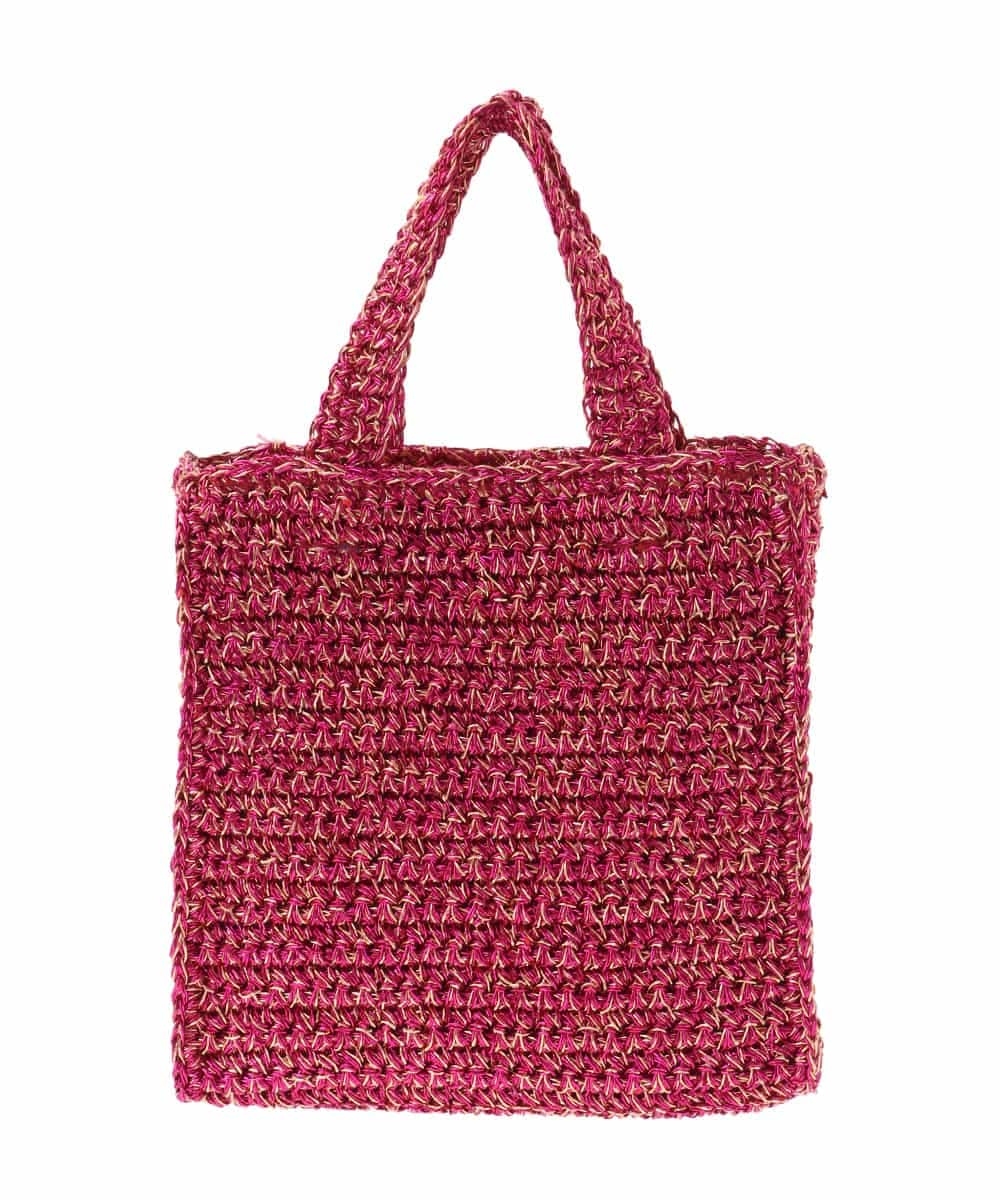 BPCGA44110 MK MICHEL KLEIN BAG(MK ミッシェルクラン バッグ) [2WAY]メタリックメッシュコンパクトバッグ ピンク