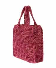 BPCGA44110 MK MICHEL KLEIN BAG(MK ミッシェルクラン バッグ) [2WAY]メタリックメッシュコンパクトバッグ ピンク