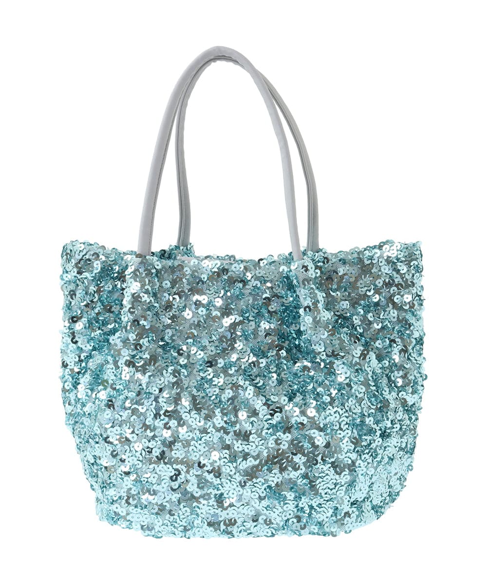 BPCGA51130 MK MICHEL KLEIN BAG(MK ミッシェルクラン バッグ) [2WAY]スパンコールデザインミニバッグ ネイビー