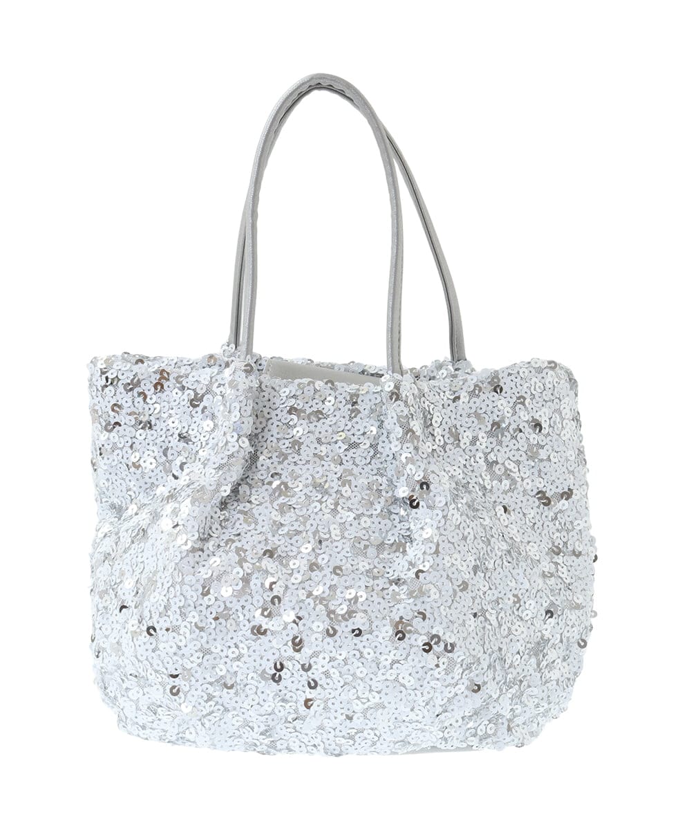 BPCGA51130 MK MICHEL KLEIN BAG(MK ミッシェルクラン バッグ) [2WAY]スパンコールデザインミニバッグ ネイビー