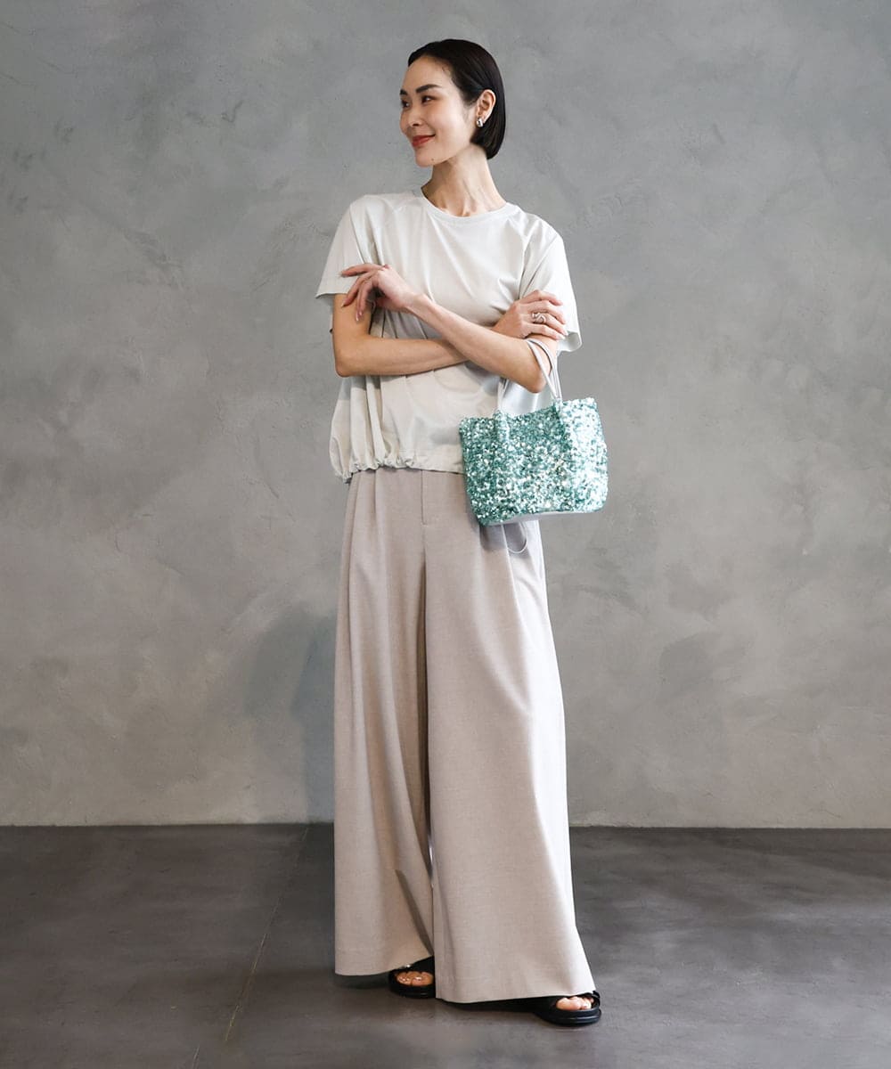 BPCGA51130 MK MICHEL KLEIN BAG(MK ミッシェルクラン バッグ) [2WAY]スパンコールデザインミニバッグ ネイビー